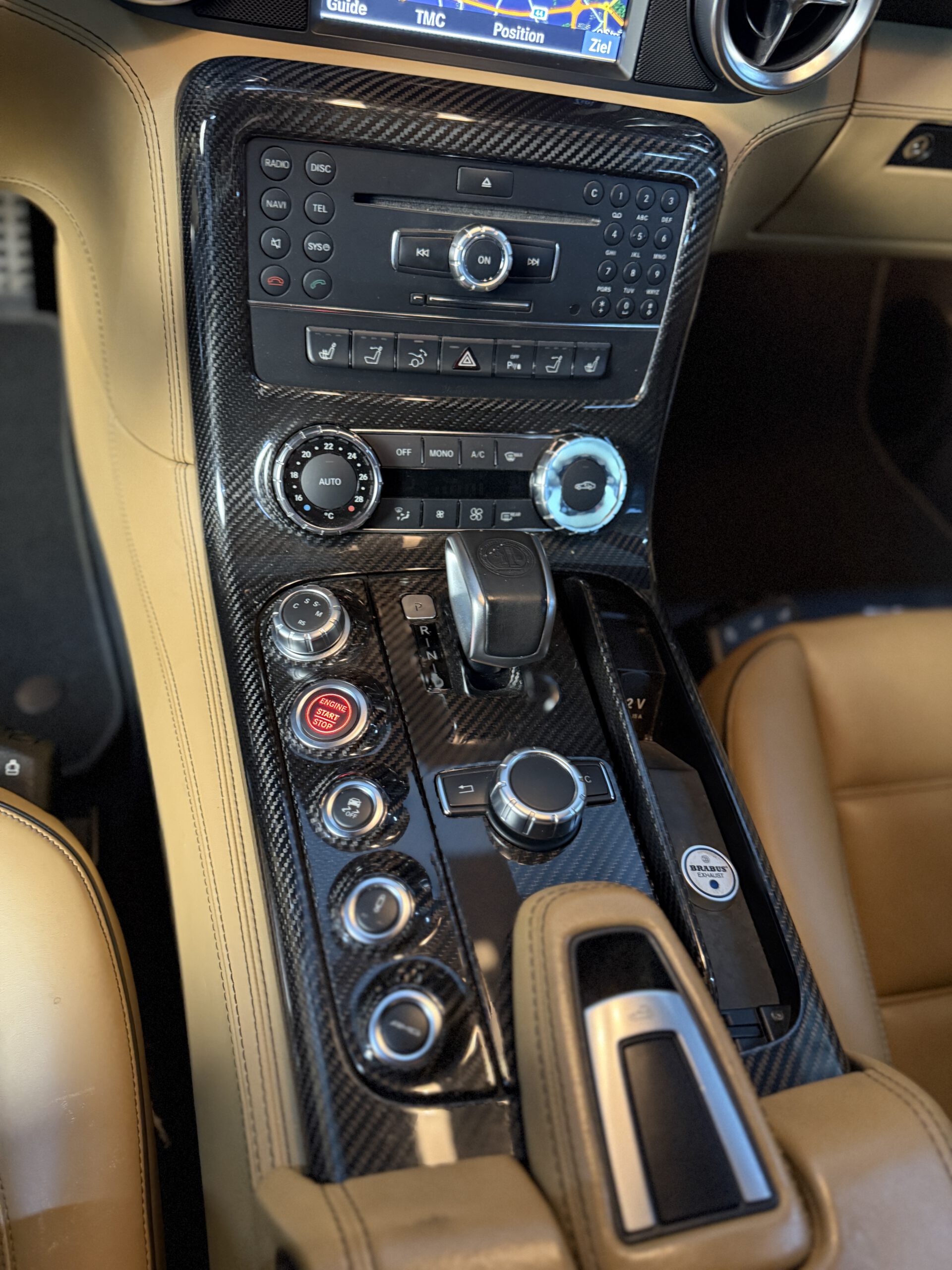 
Mercedes – Benz SLS AMG Roadster GT Brabus – 610 PS Carbon full									