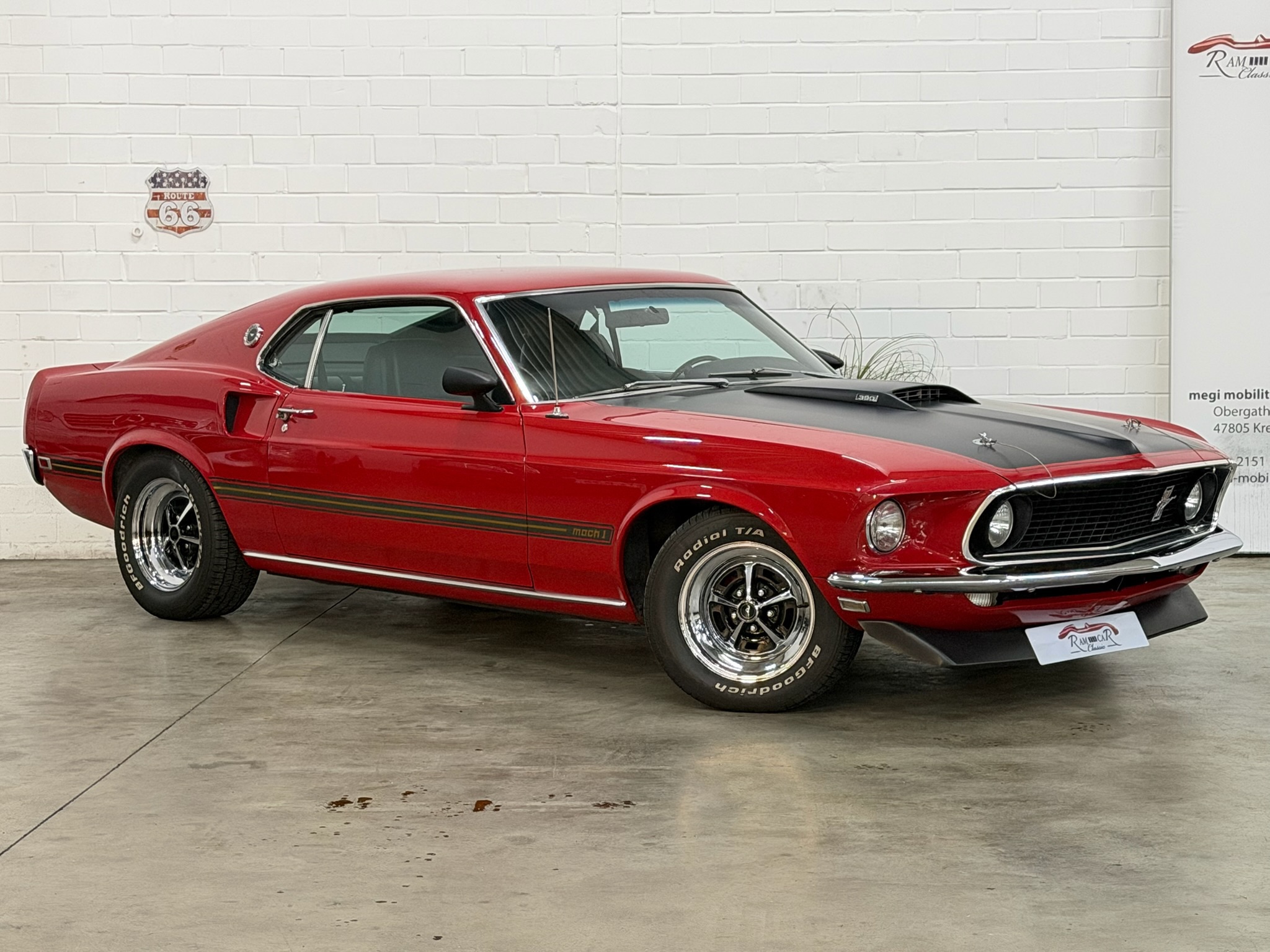 
								FORD MUSTANG FASTBACK 390 MACH1 S-CODE full									