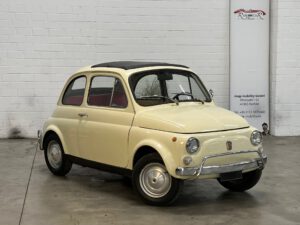 Fiat 500 Lusso mit Faltdach, TÜV neu